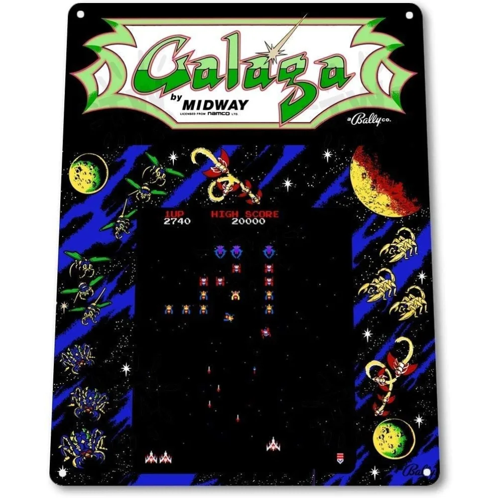 Gaming Console Old - BDTS Galaga Arcade Shop Game Room