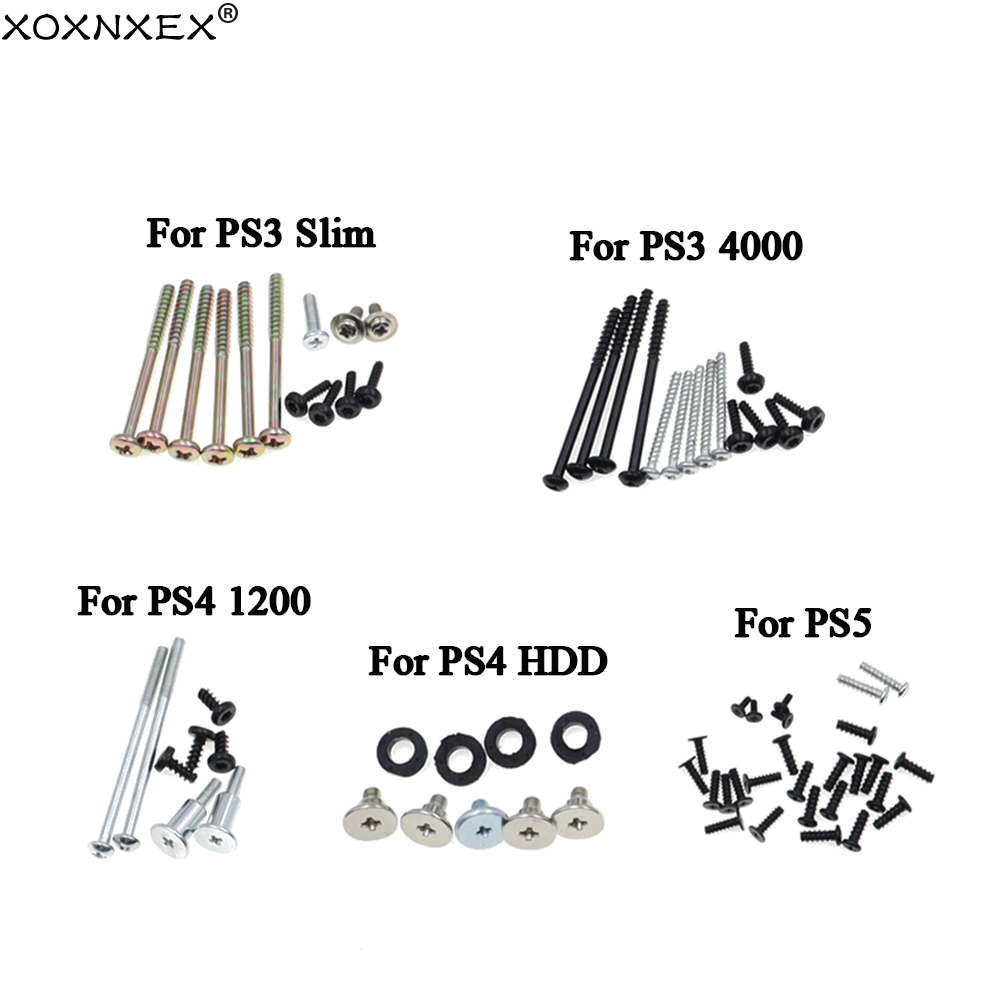 Gaming Console Design - 1Set Housing Shell Replacement Power Screws