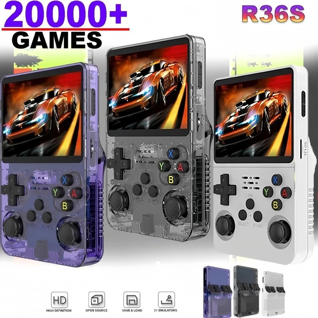 Mini R36S Retro Handheld Video - đánh giá và giá Gaming Console Xbox 360