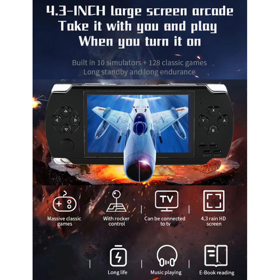 Handheld Portable Retro Video  - đánh giá và giá Gaming Console For 10 Year Old