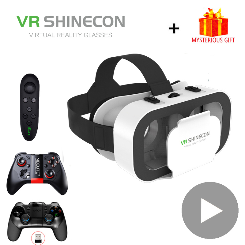 VR Shinecon Mũ Bảo Hiểm 3D Kín - đánh giá và giá Gaming Console Vr