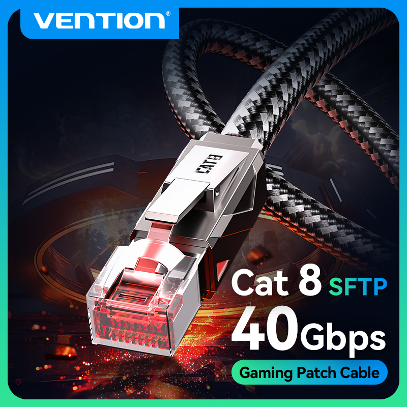 Vention Cat8 Ethernet Cable 40 - đánh giá và giá Lan Cable Gaming