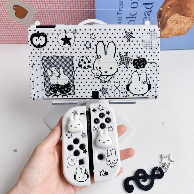 Cute Miffy Protective Case for - đánh giá và giá Gaming Console In