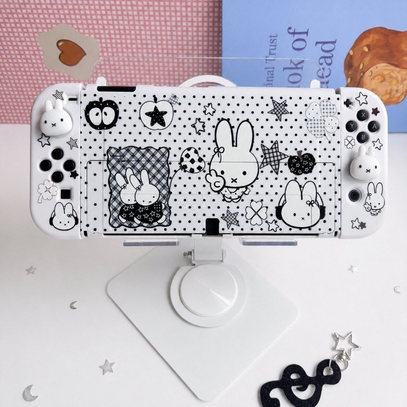 Cute Miffy Protective Case for - đánh giá và giá Gaming Console In