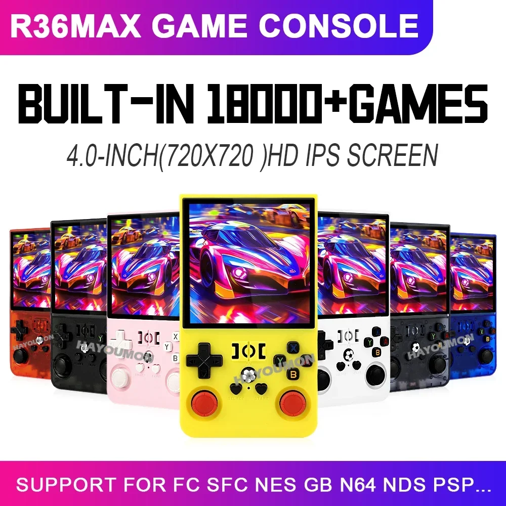 R36 Max Portable Pocket Handhe - đánh giá và giá Gaming Console R36 Max