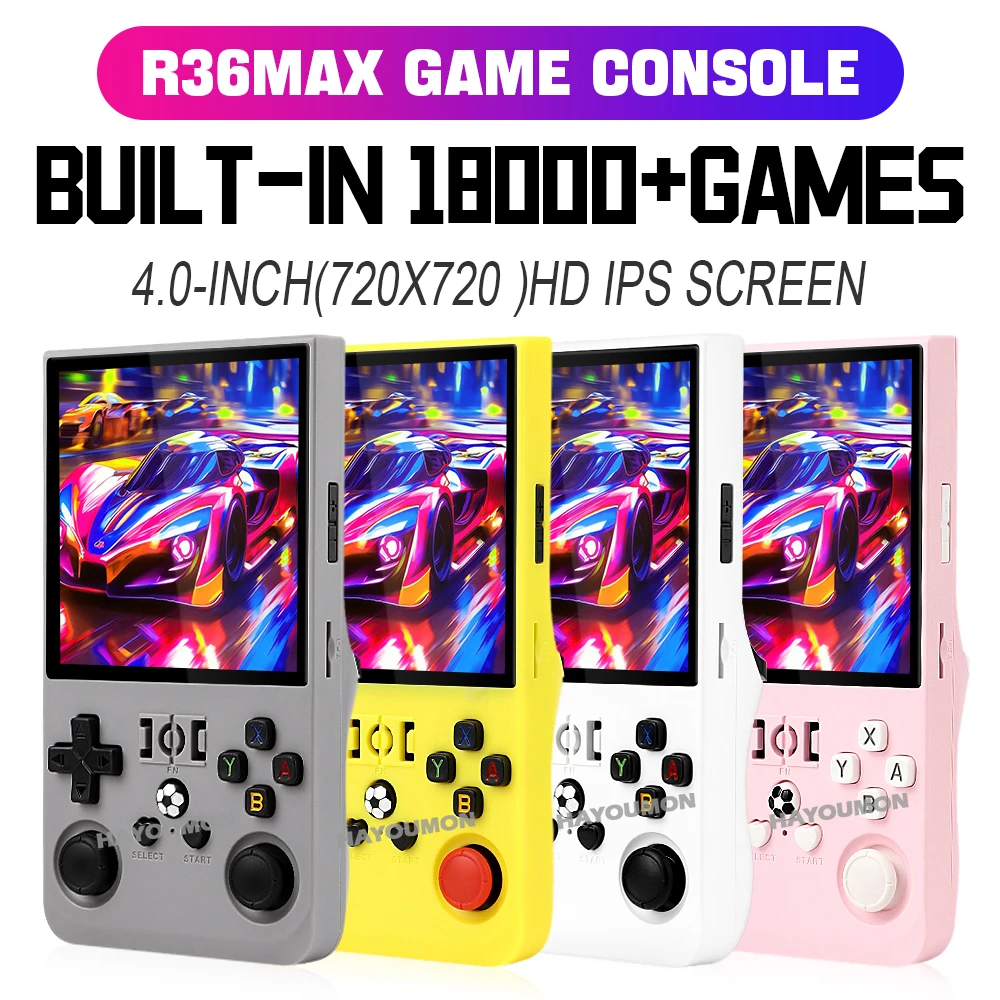 R36 Max Gray Handheld Gaming P - đánh giá và giá Gaming Console R36 Max