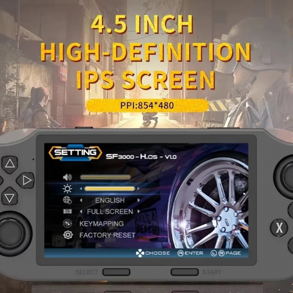 SF3000 Retro Handheld Game Con - đánh giá và giá Gaming Console Under 500