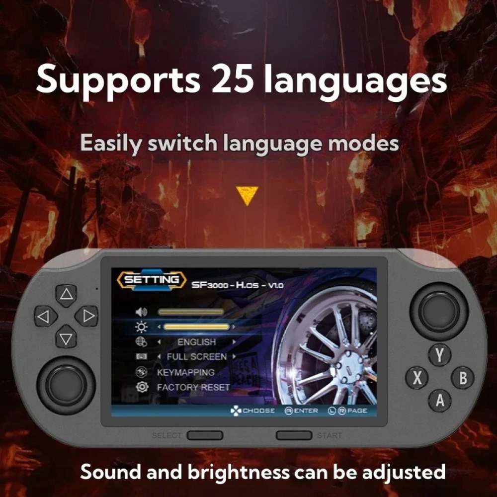 SF3000 Retro Handheld Game Con - đánh giá và giá Gaming Console Under 500