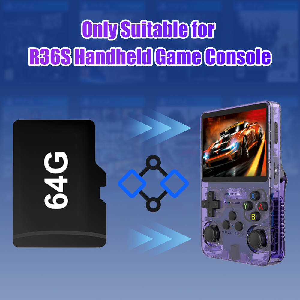 64G Game TF Card for R36S Vide - đánh giá và giá Gaming Console Handheld Retro