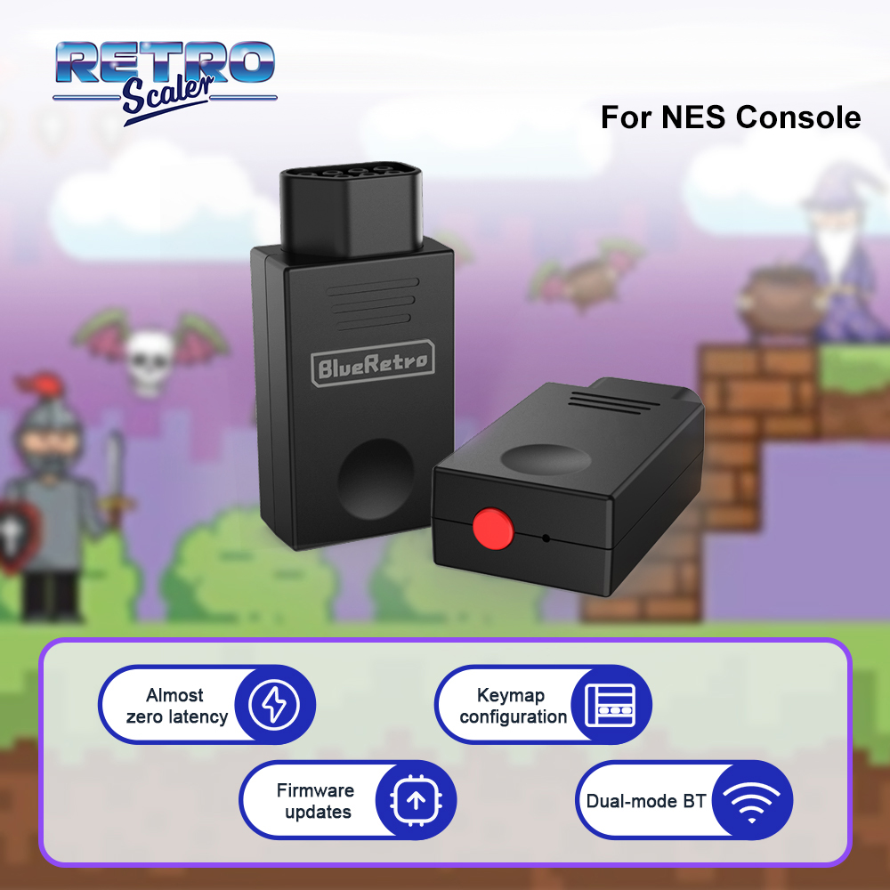 RetroScaler Blueretro Wireless - đánh giá và giá Gaming Console Design