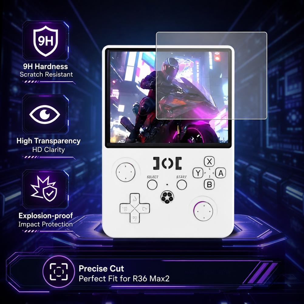 Tempered Glass Screen Protecto - đánh giá và giá Gaming Console R36 Max