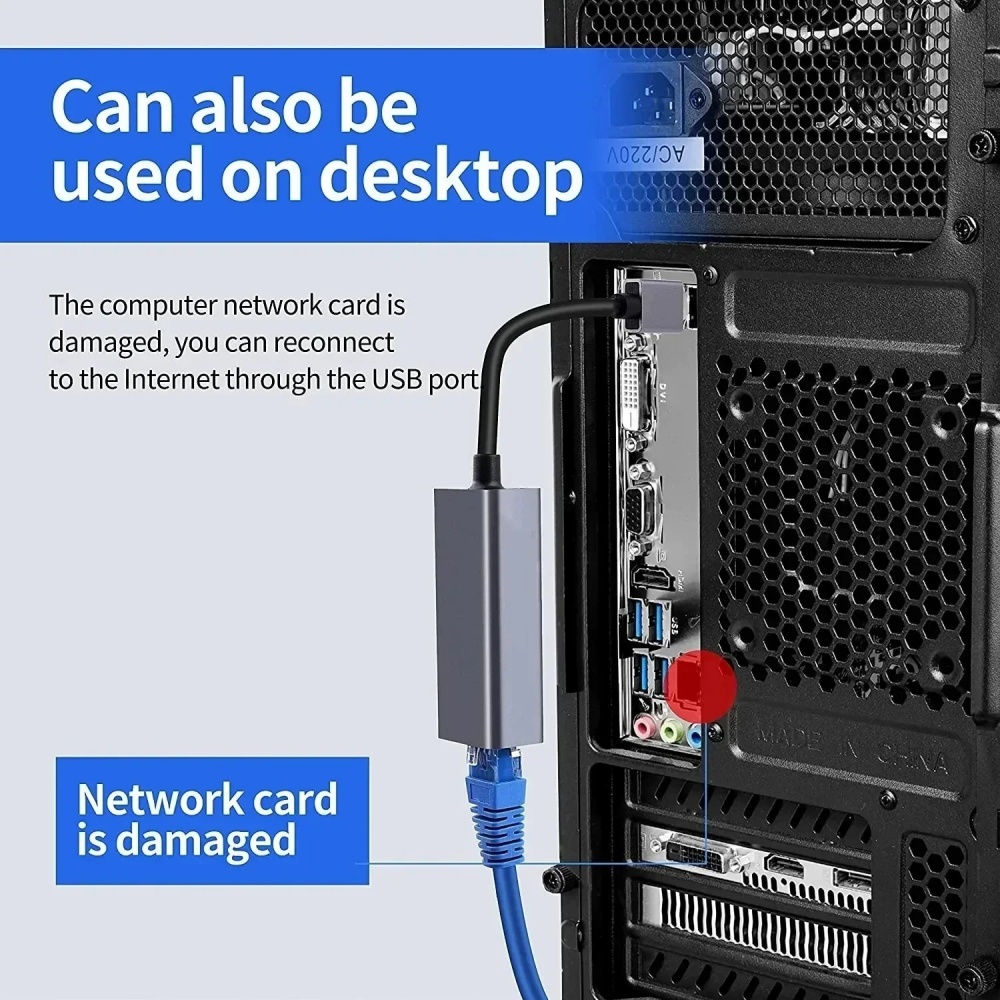 USB Type C Ethernet Adapter Ne - đánh giá và giá Lan Cable Gaming