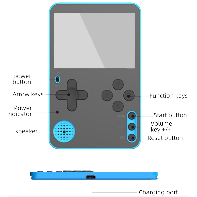 Handheld Game Console K10 Clas - đánh giá và giá Gaming Console Under 500