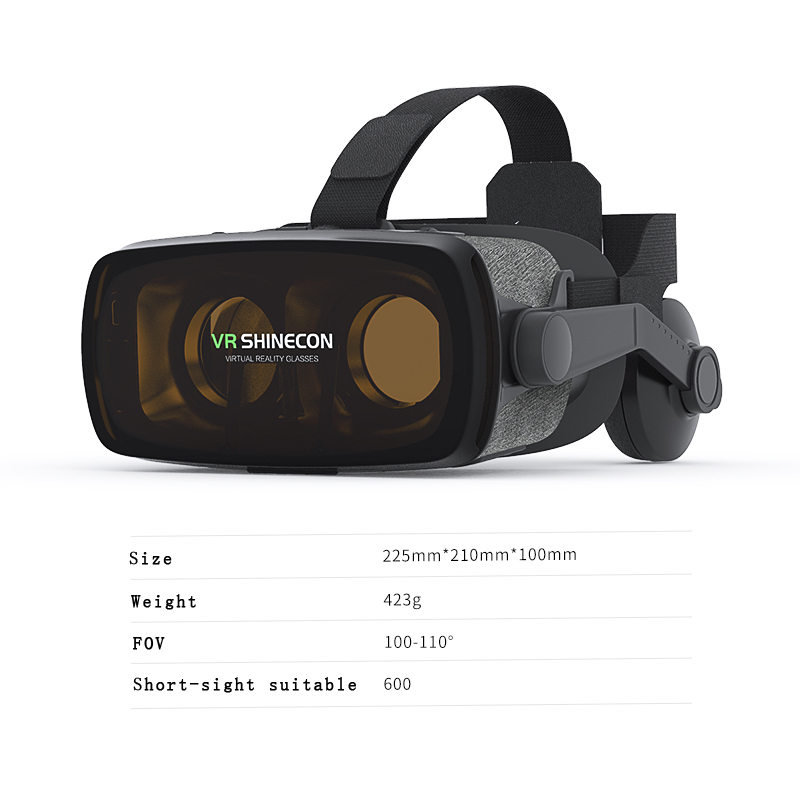VR Shinecon Casque Viar 3D Gla - đánh giá và giá Gaming Console Vr
